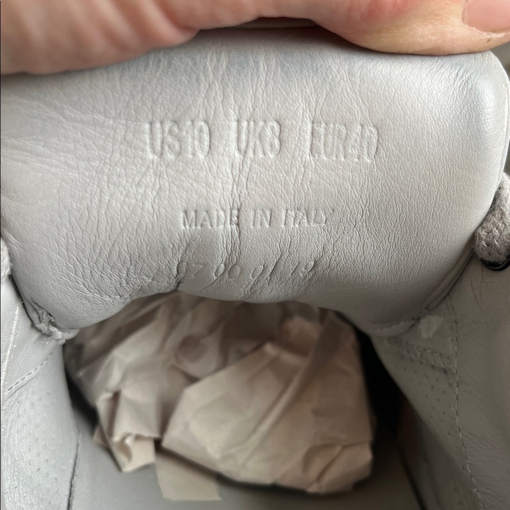 Greats The Royale Grey Leather/Suede Lowtop Lace up Womens Sneakers Sz 10 - Picture 4 of 11